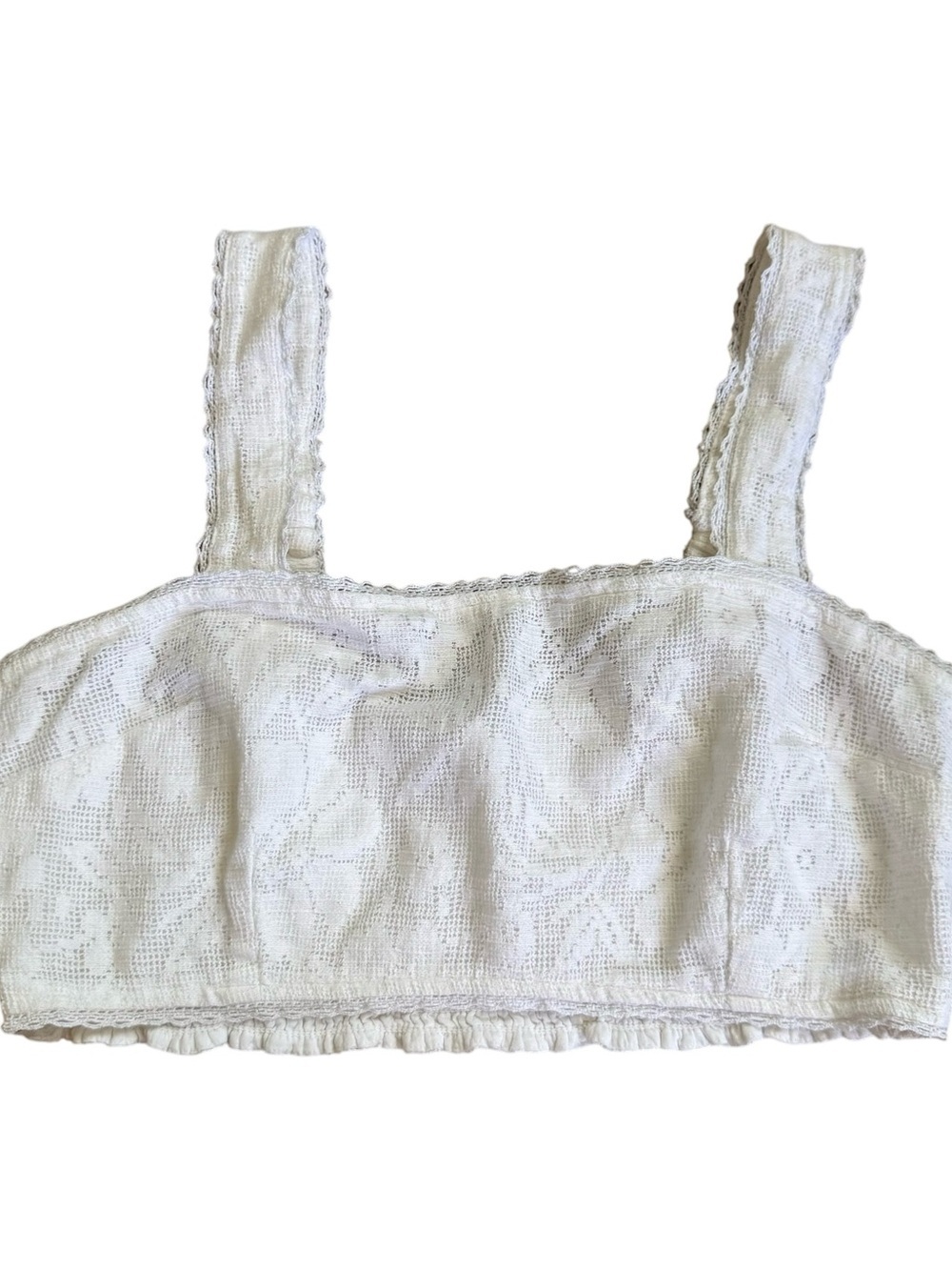 American Eagle Lacey Crochet Crop Top